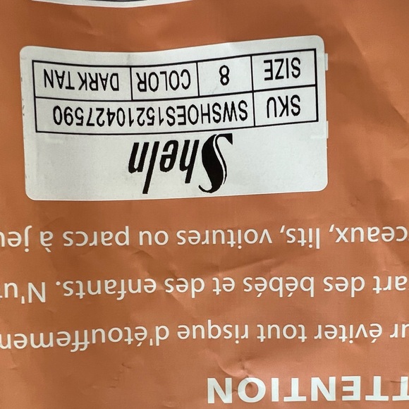 Faux Leather Slide Sandals - Picture 5 of 5